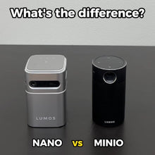 在图库查看器中加载和播放视频,LUMOS MINIO Portable Projector