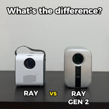 Muatkan dan mainkan video dalam penonton Galeri, LUMOS RAY GEN2 Home Cinema Projector
